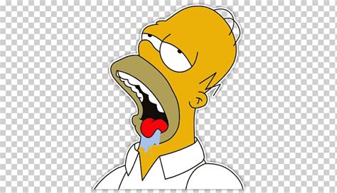 Homer Simpson Illustration Homer Simpson Internet Meme Drooling Meme