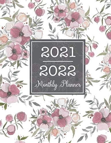 2021 2022 Monthly Planner 2 Year Calendar 2021 2022 Monthly Planner