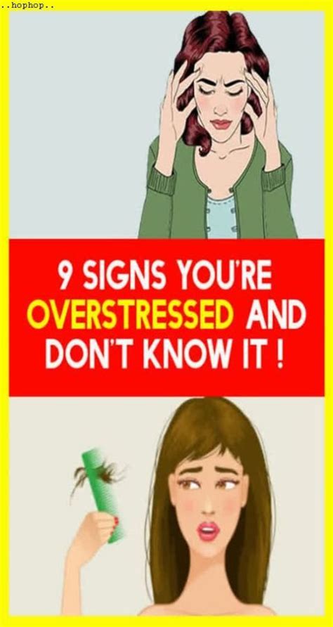 9 Signs Youre Overstressed And Dont Know It Healthy