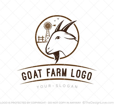 Goat Farm Logo And Business Card Template The Design Love