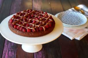 Paleo Chocolate Raspberry Ganache Cake Freaking Yum