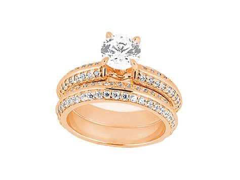 The engagement ring and wedding rings you select for your fiancée and yourself will be symbols of your love and commitment for the rest of your life. Genuine 1.75Ct Round Cut Diamond Engagement Ring Wedding ...
