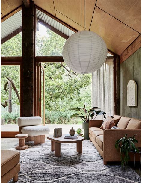 A Natural Textural And Sustainable Living Room Makeover In 2021