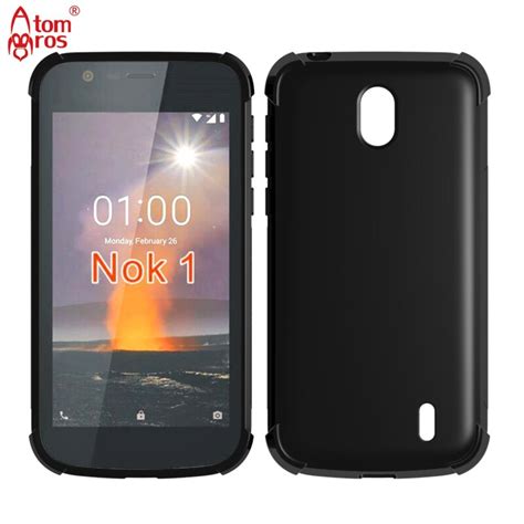 Soft Tpu Silicone Rubber Transparent Shockproof Cover Case For Nokia 1