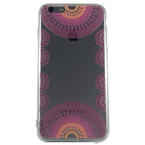 Colored Mandala New Henna Pattern Cell Phone Case Iphone 6 Plus Ip6 Plus