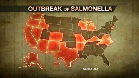 317 sickened in salmonella outbreak