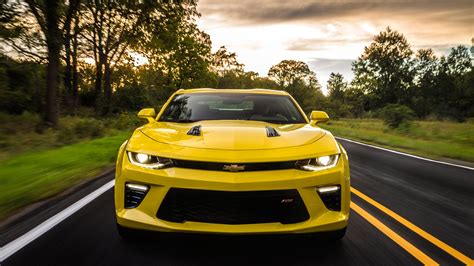 2016 Chevrolet Camaro Muscle Car 4k Wallpapers