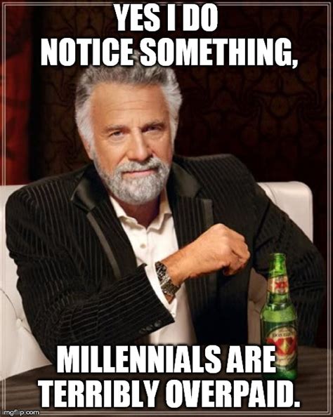 Millennial Income Gap Imgflip