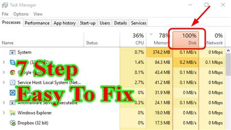 How To Fix Windows 10 100 Disk Usage In Task Manager Youtube