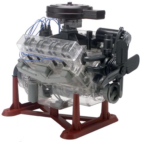 Revell Monogram 14 Scale Visible V8 Engine Model Kit Toys And Games