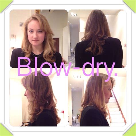 At The Salon I Done A Big Bouncy Blow Dry Using A Medium Sized Round