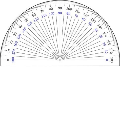 360 degree protractor printable invitation templates designsearch