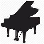 Piano Icon Grand Instrument Classic Play Icons