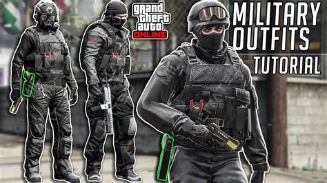 Gta 5 Online Swatmilitary Outfits Tutorial After Patch 157 Clothing