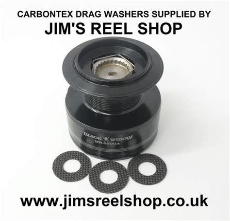 Daiwa Black Widow Br Carbontex Drag Washer Kits Jim S Reel Shop