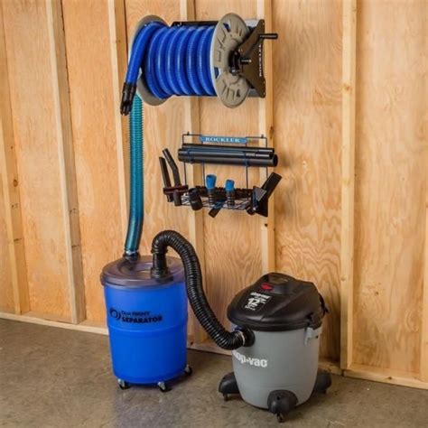 Dust Right® Shop Vacuum Hose Reel Shop Vacuum Garage Storage