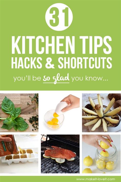 31 Kitchen Tips Hacks And Shortcuts Youll Be So Glad You Know Make