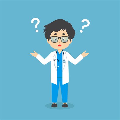 Confused Doctor Vector Art Icons And Graphics For Free Download