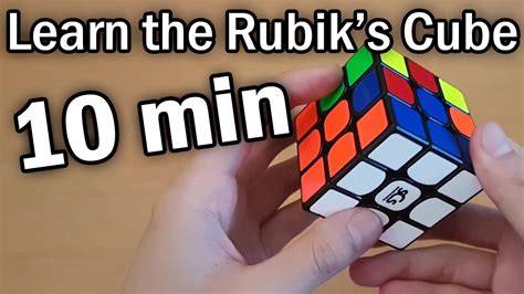 Learn How To Solve A Rubik S Cube In Minutes Beginner Tutorial