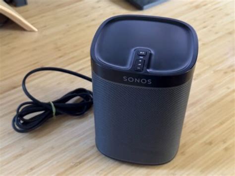 Sonos Play1 Wireless Speaker Black Play1us1blk 878269000327 Ebay