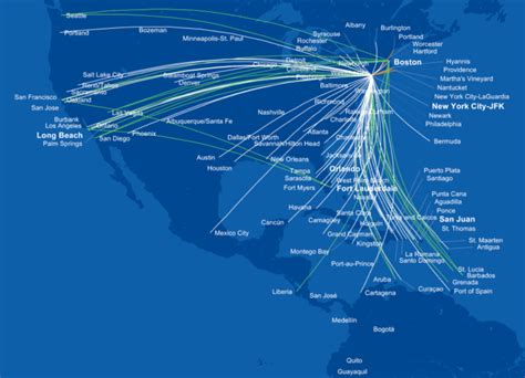 Diplomatie Lebenszeit Bitte Bestätigen Jetblue Airways Route Map Lange