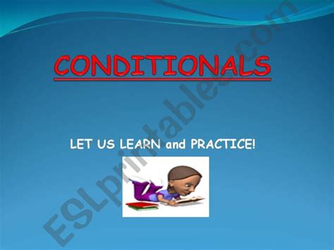 Esl English Powerpoints Conditionals 0123