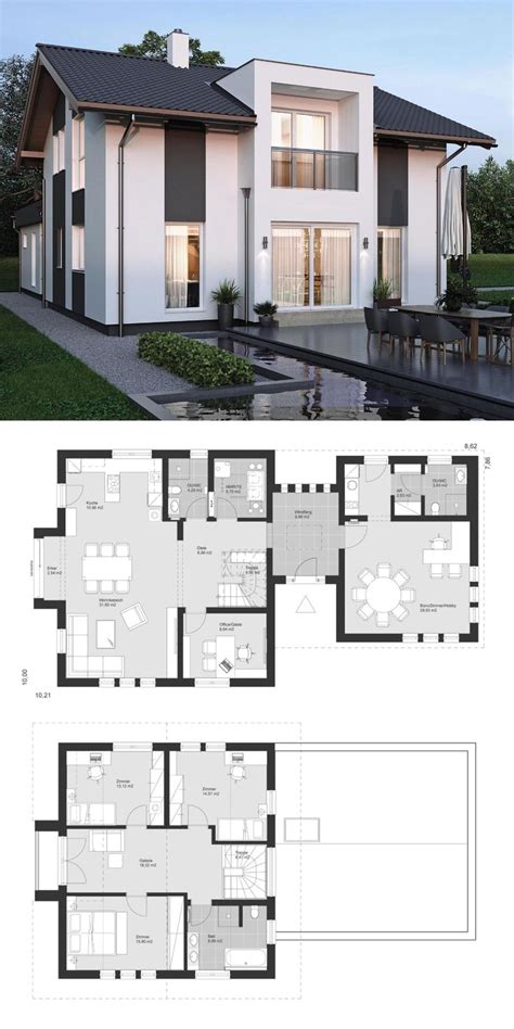 Modern Minimalist Style Architecture Design House Plans Elk Haus 153