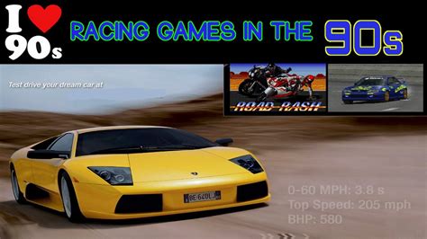 Racing Games In The 90s Hd Youtube