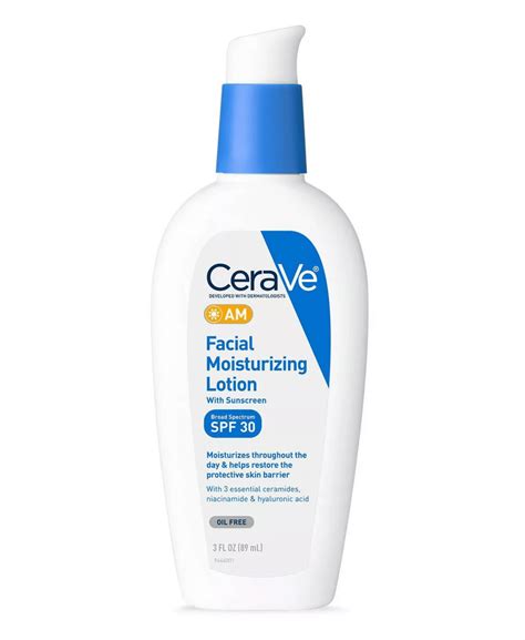 Cerave Am Facial Moisturizing Lotion With Sunscreen Spf 30 89 Ml