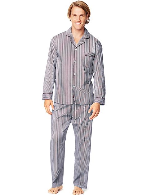 Hanes Mens Woven Pajamas Style Lsllbcwmlsllbcwmb