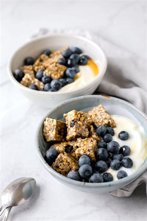 Blueberry And Yogurt Breakfast Bowls Recipe Breakfast Bowls Sweet