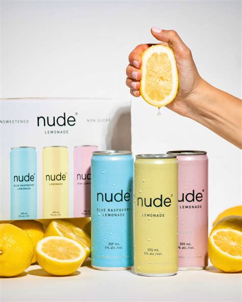 Nude Just Dropped A Vodka Soda Lemonade Mixer Pack For Spring Dished