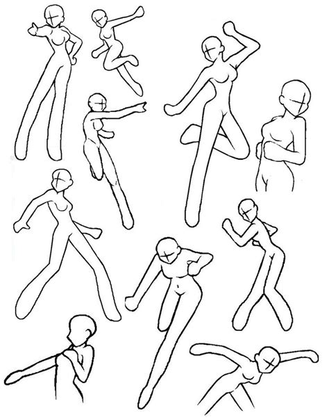Female Action Poses By Aliceazzo On Deviantart Female Action Poses