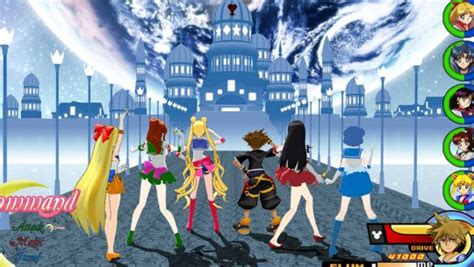 Kingdom Hearts Visits Sailor Moon Resident Evil And