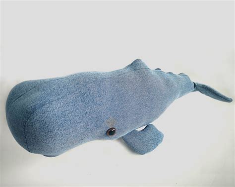 Cachalot Sperm Whale Soft Toy Sewing Pattern Instant Download Pd