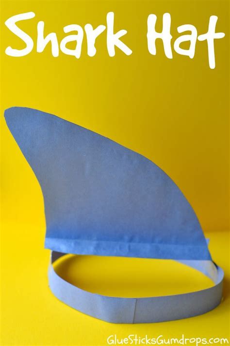 Kids Shark Hat Craft Fun And Cute Kids Craft For An Ocean Unit Or