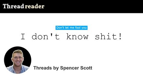 Spencer Scotts Threads Thread Reader App