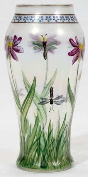 Realized Price For 061095 Moser Glass Vase H