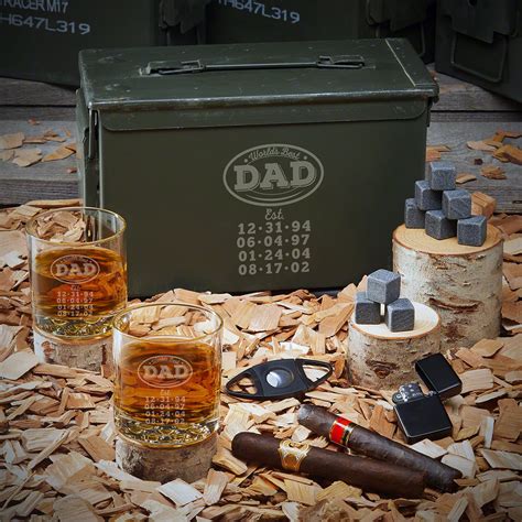 Whenever you are searching for the best birthday gifts for dad uk 2021 on different occasions in london, uk, then you will have to start your research and you will have to look for the best option for. World's Best Dad Custom 50 Caliber Ammo Can Set - Unique ...