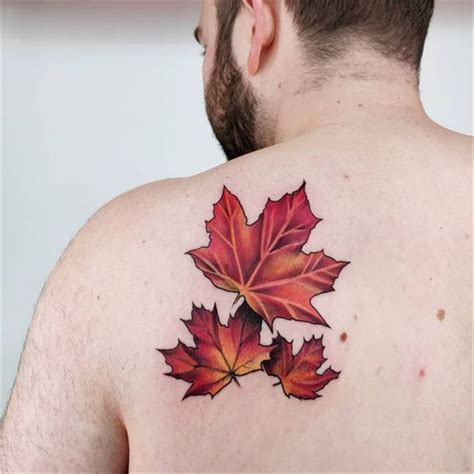 20 Maple Leaf Tattoos Express What Truly Lies In Your Heart Sumcoco Vine Tattoos Leg Tattoos