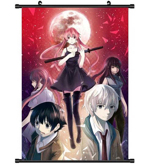 Anime Mirai Nikki Future Diary Gasai Yuno Akise Aru 60x90cm Poster