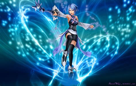 Kingdom Hearts Wallpaper Aqua By Sacredwingz On Deviantart