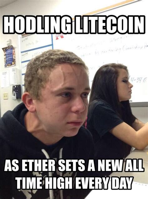 Scammers are impersonating official cryptocurrency.org account and commenting to ask for deposits to specific addresses in return for. #litecoin HODL meme # this is how I feel everytday lol #Cryptocurrency | Laugh, Funny photos ...