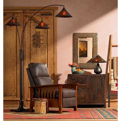 The arts and crafts design style embodies more than just interior or even architectural design; Nell Arts and Crafts Pottery Mica Shade Table Lamp - # ...