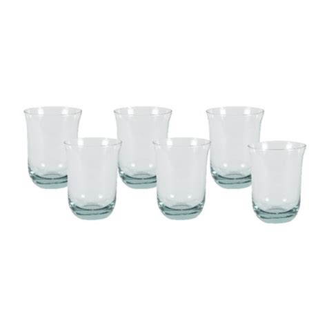 Recycled Glass Tumblers Set Of 6