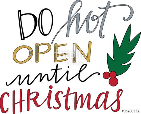 Do Not Open Until Christmas Clip Art 20 Free Cliparts Download Images