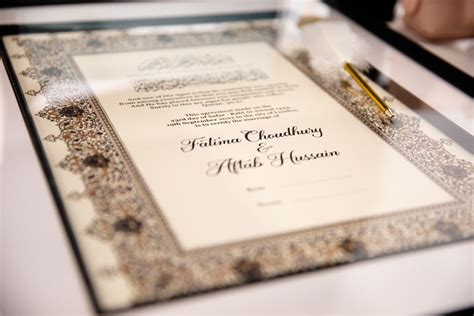 Nikkah Namah Certificate Thenotesender