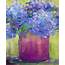 Painting My World Hydrangeas Pastel 8x10 SOLD