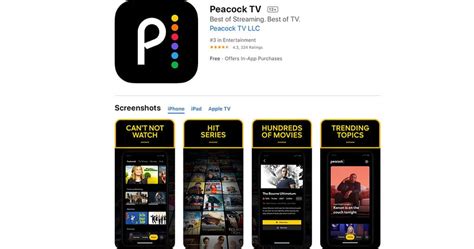 Peacock App On Iphone Ipad And Apple Tv The Mac Observer