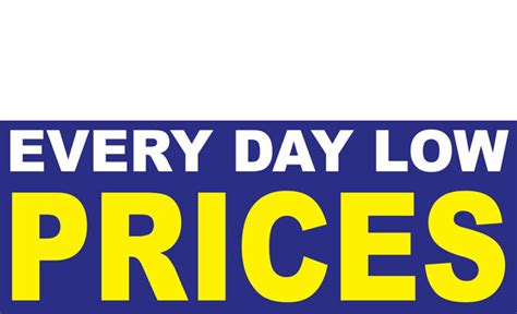 Everyday Low Prices Banners Design Id 1400